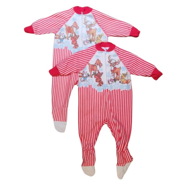 Kids Store Other - Vintage Christmas Pajamas Size 12mo